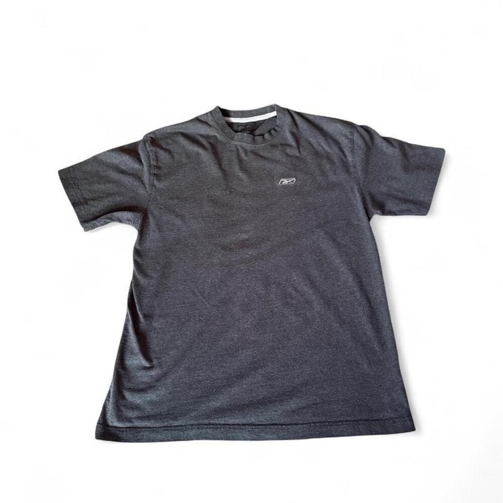 VINTAGE Y2K REEBOK Gray Logo Tee